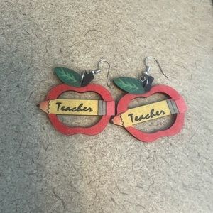 Teacher earrings